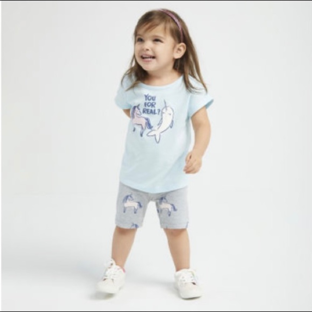 GIRL BIKE SHORTS - TODDLER